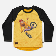 Load image into Gallery viewer, Loose Lion Windproof Kids MTB Jersey