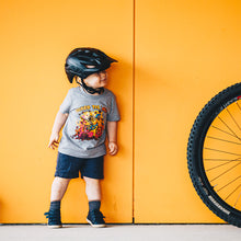 Load image into Gallery viewer, Shred Til Bed – Dialled Dino Kids T-Shirt